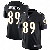 Nike Men & Women & Youth Ravens 89 Mark Andrews Black NFL Vapor Untouchable Limited Jersey,baseball caps,new era cap wholesale,wholesale hats